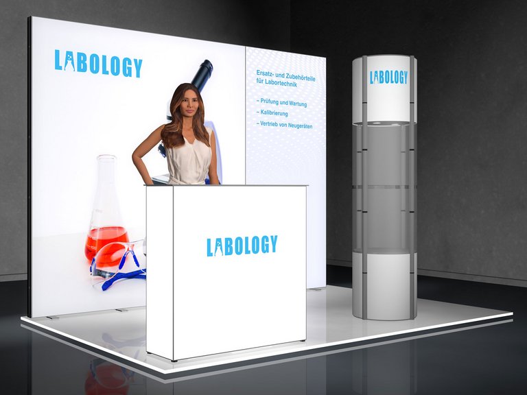 Exhibition stands - Exhibition set LED 3 - Shop Exhibition stands - Exhibition set LED 3 - Shop