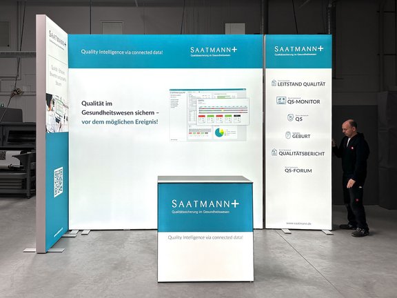 Mobiler LED-Messestand für unseren Kunden Saatmann Mobiler LED-Messestand für unseren Kunden Saatmann
