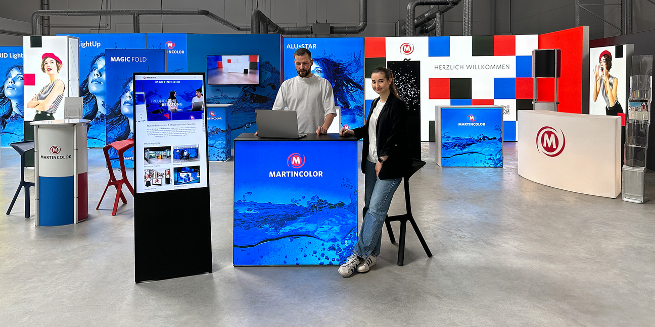 Showroom für Messestände