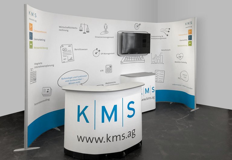 Messestand - ISOframe Wave - K|M|S Messestand - ISOframe Wave - K|M|S