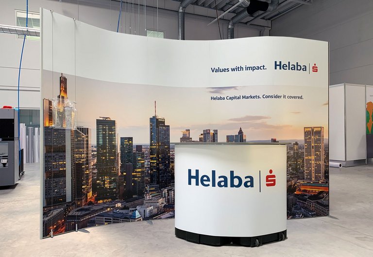 Messestand - ISOframe Wave - Helaba Messestand - ISOframe Wave - Helaba